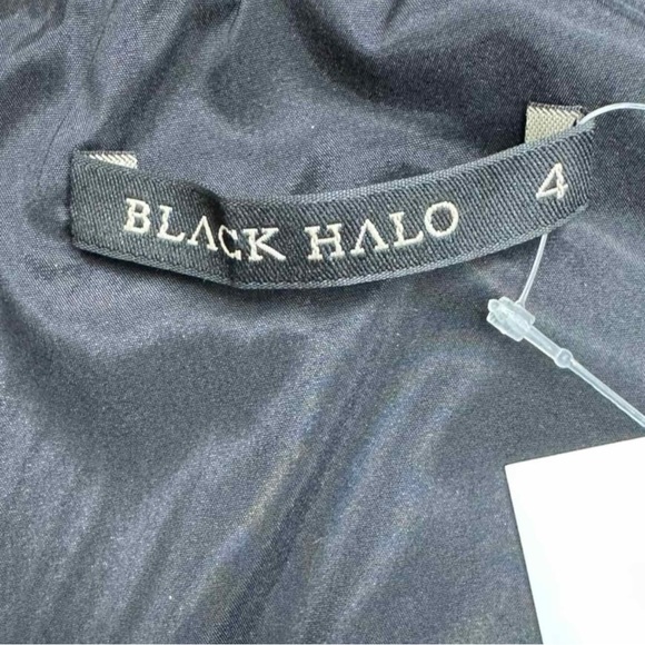 BLACK HALO Black Halter Jumpsuit Size 4 - Picture 5 of 6